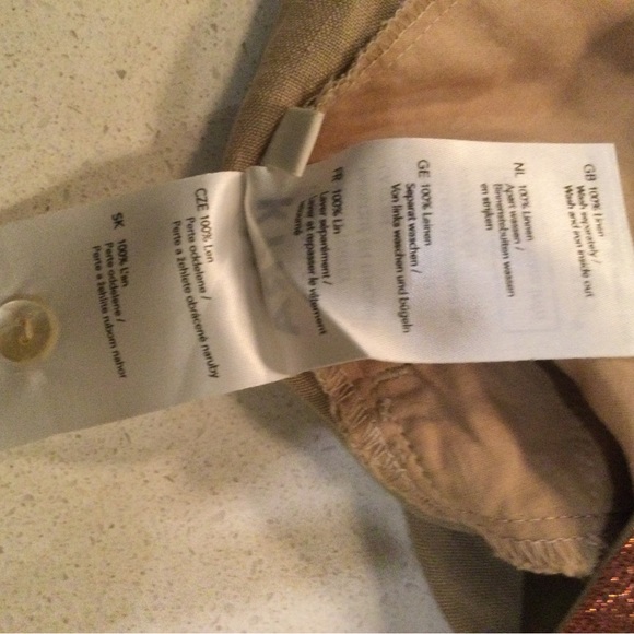 Linen pants with cuff’s - Picture 7 of 8